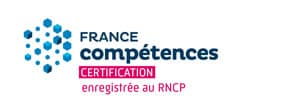 Certification enregistrée au RNCP – France Compétences